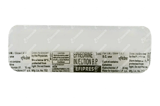 Efipres 30 MG Injection 1 ML