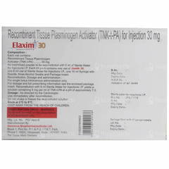 Elaxim 30 Injection 1