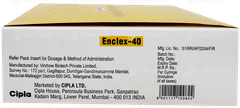 Enclex 40 Injection 0.4Ml Enclex 40 Injection 0.4Ml