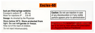 Enclex 60 Injection 0.6ml