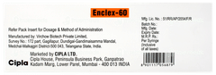 Enclex 60 Injection 0.6ml Enclex 60 Injection 0.6ml