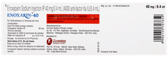 Enoxarin 40 Injection 0.4ml Enoxarin 40 Injection 0.4ml
