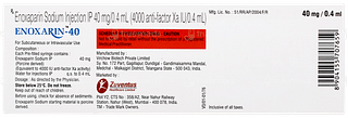 Enoxarin 40 Injection 0.4ml