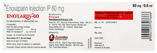 Enoxarin 60 Injection 0.6ml