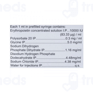 Eposis 10000Iu Pre Filled Syringe 1Ml