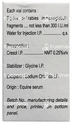 Equirab 1500iu Injection 5ml