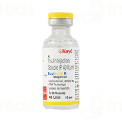 Equisulin R 40 IU Injection 10 ML