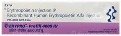 Erypro Prefill 4000Iu Injection 1Ml Erypro Prefill 4000Iu Injection 1Ml