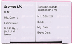 Esomac Iv Injection 1 Esomac Iv Injection 1