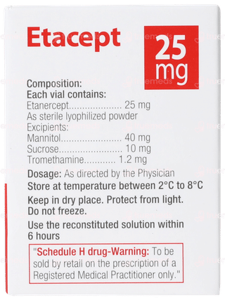 Etacept 25mg Injection 1
