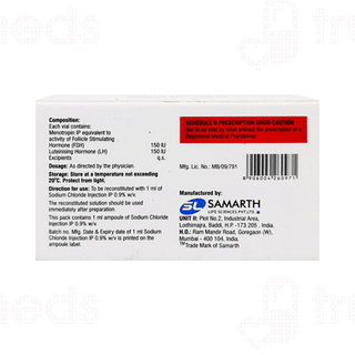 Eugon Hp 150iu Injection 1