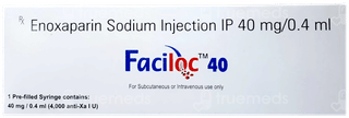 Faciloc 40 Injection 0.4Ml