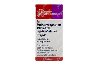 Ferinject 500mg Injection 10ml