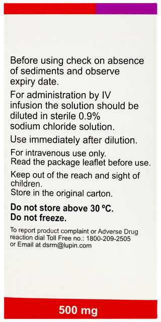 Ferinject 500mg Injection 10ml