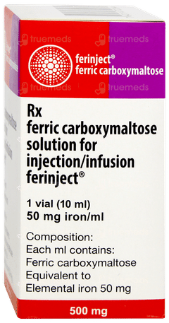 Ferinject 500mg Injection 10ml