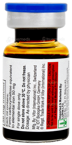 Ferinject 500mg Injection 10ml