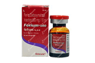 Ferium 500 MG Injection 10 ML