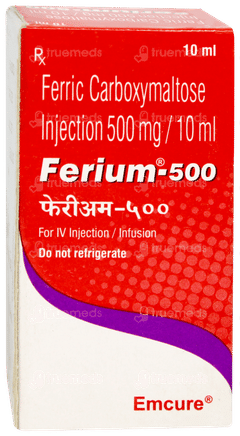 Ferium 500 Injection 10ml Ferium 500 Injection 10ml