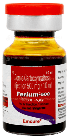 Ferium 500 Injection 10ml Ferium 500 Injection 10ml