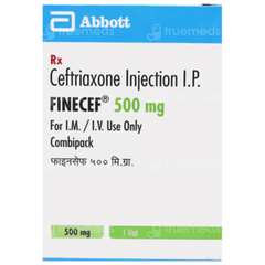 Finecef 500Mg Injection 1