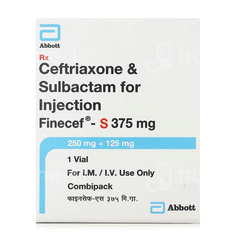 Finecef S 375Mg Injection 1 Finecef S 375Mg Injection 1