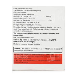 Finecef S 375Mg Injection 1