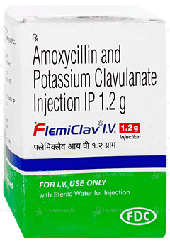 Flemiclav Iv 1000/200 Mg Injection 20 Ml
