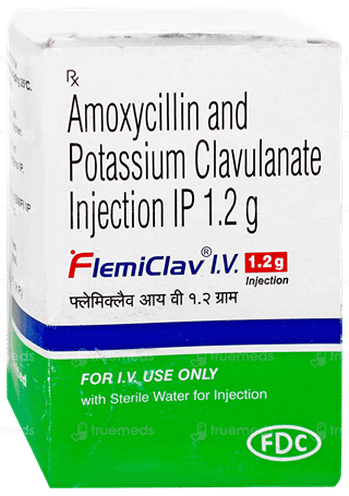 Flemiclav Iv 1000/200 Mg Injection 20 Ml