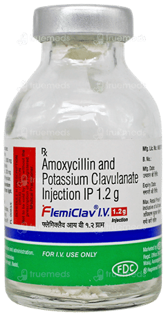 Flemiclav Iv 1000/200 Mg Injection 20 Ml