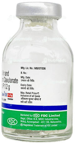 Flemiclav Iv 1000/200 Mg Injection 20 Ml