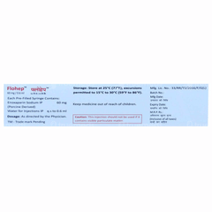 Flohep 60Mg Injection 0.6Ml Flohep 60Mg Injection 0.6Ml