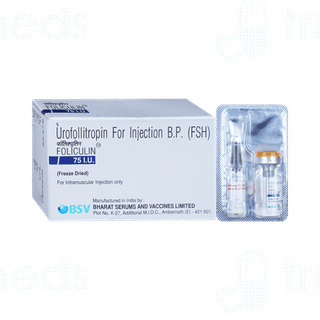 Foliculin 75iu Injection 1ml