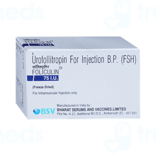 Foliculin 75iu Injection 1ml