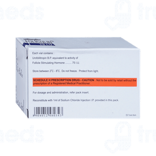 Foliculin 75iu Injection 1ml
