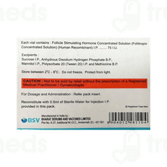 Foligraf 75iu Injection 1