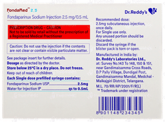 Fondared 2.5 Injection 0.5ml