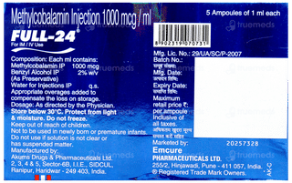 Full 24 Injection 1Ml