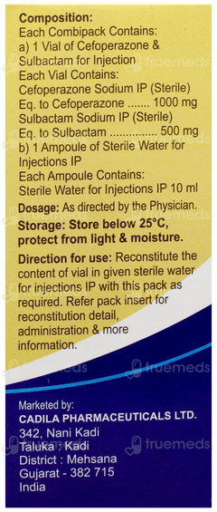 Fytobact 1.5g Injection 1 Fytobact 1.5g Injection 1