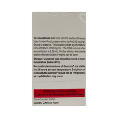 Gemcite 200 MG Injection 1 Gemcite 200 MG Injection 1