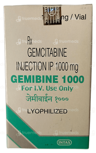 Gemibine 1000 Mg Injection 1 Ml