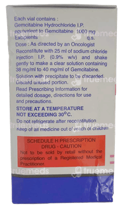 Gemitrate 1000 Mg Injection 1 Gemitrate 1000 Mg Injection 1