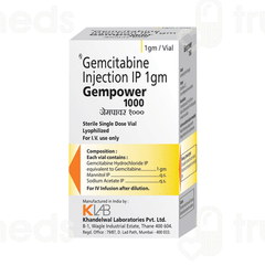 Gempower 1000 MG Injection 1 Gempower 1000 MG Injection 1
