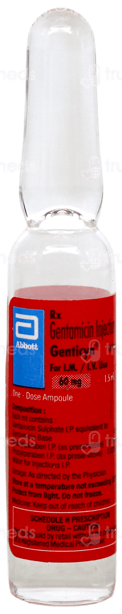 Genticyn Injection 1.5Ml