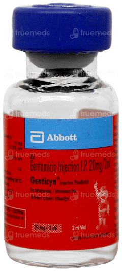 Genticyn Paediatric 20Mg Injection 2Ml