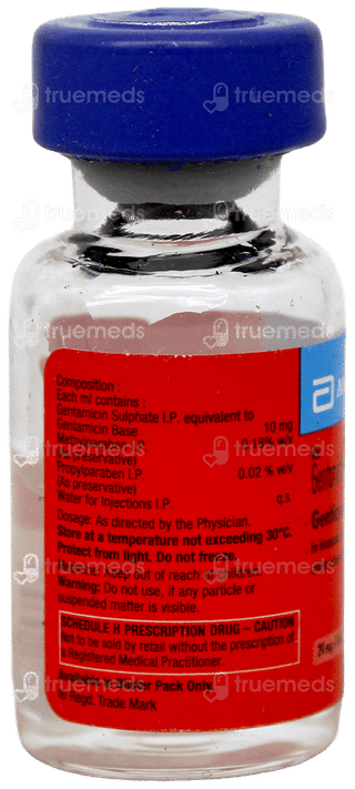 Genticyn Paediatric 20Mg Injection 2Ml