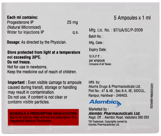 Gestofit Sr 25 Injection 1ml