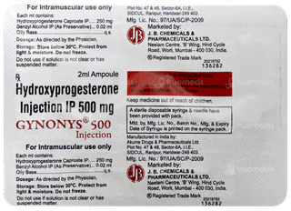 Gynonys 500 Injection 2Ml