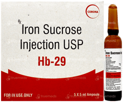 Hb 29 20 Mg Injection 5 Ml