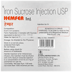 Hemfer Injection 5Ml