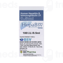 Hepabsv 100 IU Injection 0.5 ML